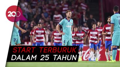 Tren Buruk Barca di Laga Tandang Berlanjut