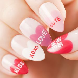 Tutorial Heart French Nails yang Simple Namun Berkesan