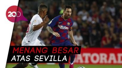 Bungkam Sevilla, Barcelona Pepet Madrid di Puncak Klasemen LaLiga