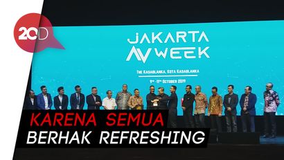 Pengumuman! Jakarta Audio Visual Week 2019 Resmi Dibuka