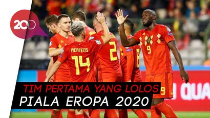 Hajar San Marino Setengah Lusin Lebih, Belgia Lolos ke Piala Eropa