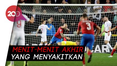 Comeback Republik Ceko Bikin Inggris Merana