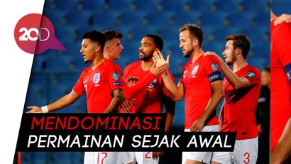 The Three Lions Bantai Bulgaria 6-0 Tanpa Ampun