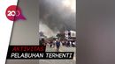 Ricuh di Ibu Kota Baru, Massa Bakar Fasilitas Pelabuhan Ricuh di Ibu Kota Baru, Massa Bakar Fasilitas Pelabuhan