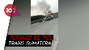 Sedan Tabrak Truk di Lampung, 4 Orang Tewas Sedan Tabrak Truk di Lampung, 4 Orang Tewas