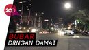 Demo Usai, Jalan Medan Merdeka Barat Kembali Normal Demo Usai, Jalan Medan Merdeka Barat Kembali Normal