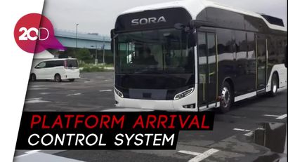 Bus Sora, Bisa ke Peron Sendiri karena Fitur Control System
