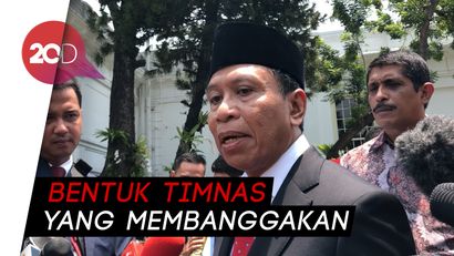 Jokowi Minta Menpora Baru Poles Timnas Sepakbola Indonesia