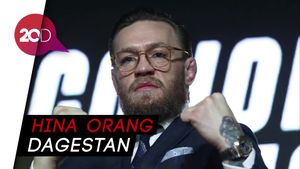 McGregor Dilempar Botol di Moskow