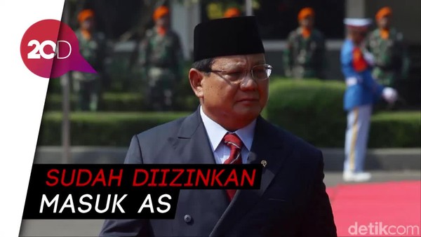 Pernah Dicekal, Prabowo Kini Dapat Undangan ke AS