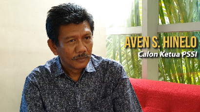Aven S Hinelo, Penyiar Radio yang Incar Kursi PSSI 1