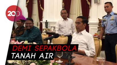 Jokowi Tak Intervensi Kongres PSSI, tapi Punya Harapan Tinggi