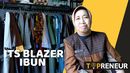 Berbahan Baku Sarung, Blazer Batik Ini Mendunia Berbahan Baku Sarung, Blazer Batik Ini Mendunia