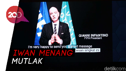 Jadi Ketum PSSI, Iwan Bule Sudah Ditelepon Presiden FIFA