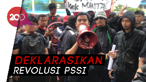 Massa Geruduk Lokasi Kongres PSSI