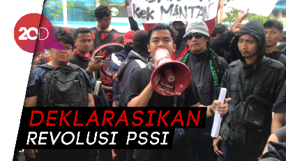 Massa Geruduk Lokasi Kongres PSSI