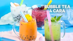 Resep Bubble Tea 4 Cara