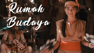 Mengenal Ragam Budaya Suku Dayak Lundayeh di Rumah Kubu