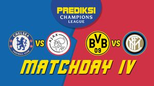 PSSI: Prediksi Chelsea Vs Ajax dan Dortmund Vs Inter Milan