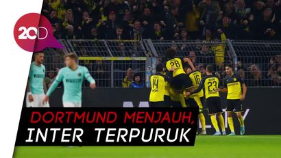 Duh! Inter Milan Kena Comeback Dortmund