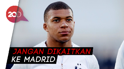 PSG Minta Zidane Jauhi Mbappe