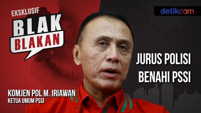 Tonton Blak-blakan Iwan Bule: Jurus Polisi Benahi PSSI