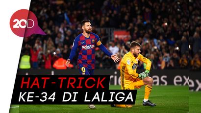 Hat-trick Spesial Lionel Messi yang Samai Rekor Ronaldo
