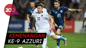 Gol-gol Italia yang Bekuk Bosnia Herzegovina