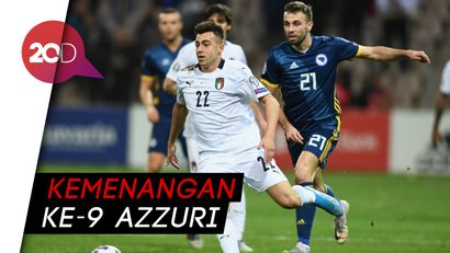 Gol-gol Italia yang Bekuk Bosnia Herzegovina
