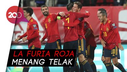 Rentetan Gol Spanyol Gebuk Malta 7-0