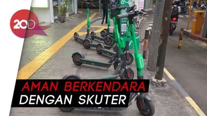 Demam Skuter Listrik, Wajib Tahu Aturan Aman Mengendarainya!