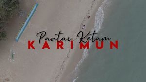 Menengok Akhir Pekan di Pantai Ketam Perbatasan Indonesia-Singapura