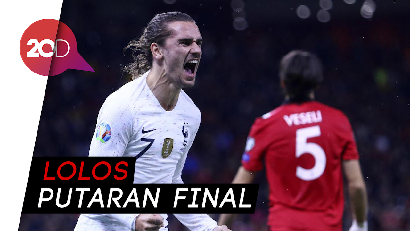 Bungkam Albania, Prancis Jawara Grup H Kualifikasi Euro