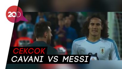 Ribut-ribut di Laga Argentina Vs Uruguay, Cavani Disebut Tantang Messi Kelahi