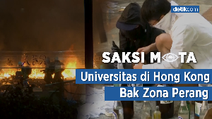 Saksi Mata: Universitas di Hong Kong Bak Zona Perang