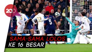 Drama Pembatalan Kartu Merah Iringi Duel Sengit PSG-Madrid