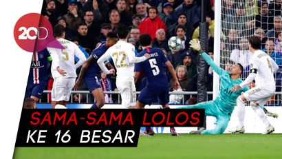 Drama Pembatalan Kartu Merah Iringi Duel Sengit PSG-Madrid
