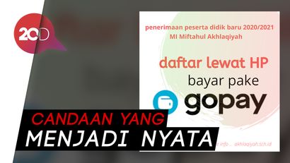 Nadiem Jadi Mendikbud, Bayar Sekolah Pakai Gopay Benar-benar Terjadi
