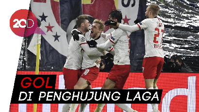 RB Leipzig Lolos Dramatis ke Babak 16 Besar!