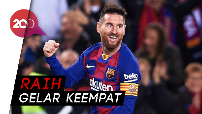 Messi Sabet Gelar Playmaker Terbaik 2019, Ini Aksi-aksinya