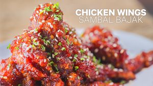Resep Chicken Wings Sambal Bajak