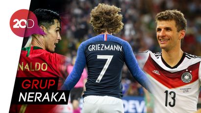 Drawing Piala Eropa 2020: Jerman, Prancis dan Portugal Segrup