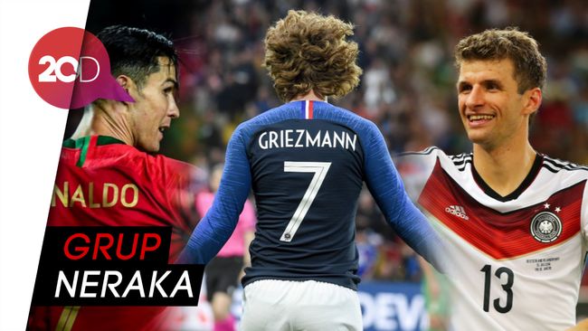 Drawing Piala Eropa 2020 Jerman Prancis Dan Portugal Segrup
