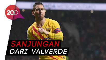 Beruntungnya Valverde Memiliki Messi  