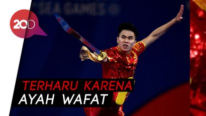 2 Emas SEA Games Persembahan Atlet Wushu Edgar untuk Sang Ayah