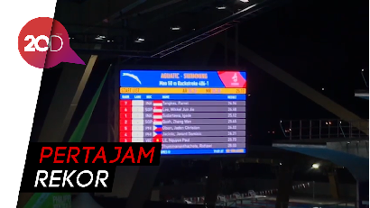 Siman Sumbang Emas dan Pecahkan Rekor Renang di SEA Games