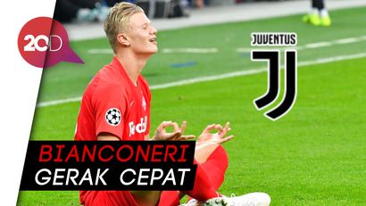 Kepincut! Juventus Tawar Erling Haaland Rp 46 Miliar