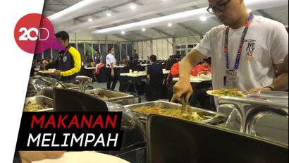 Mengintip Isi Ruang Makan Atlet SEA Games di Clark City