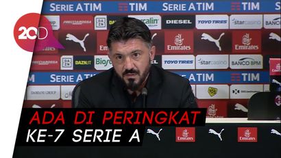 Geser Ancelotti, Gattuso: Napoli Berada di Peringkat yang Memalukan
