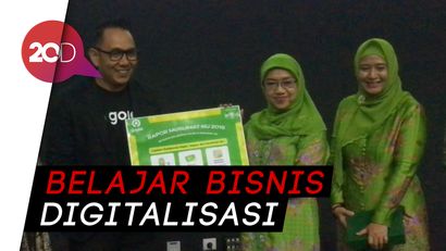 Kilas Balik Setahun Gojek Melatih Ibu-ibu Muslimat NU
